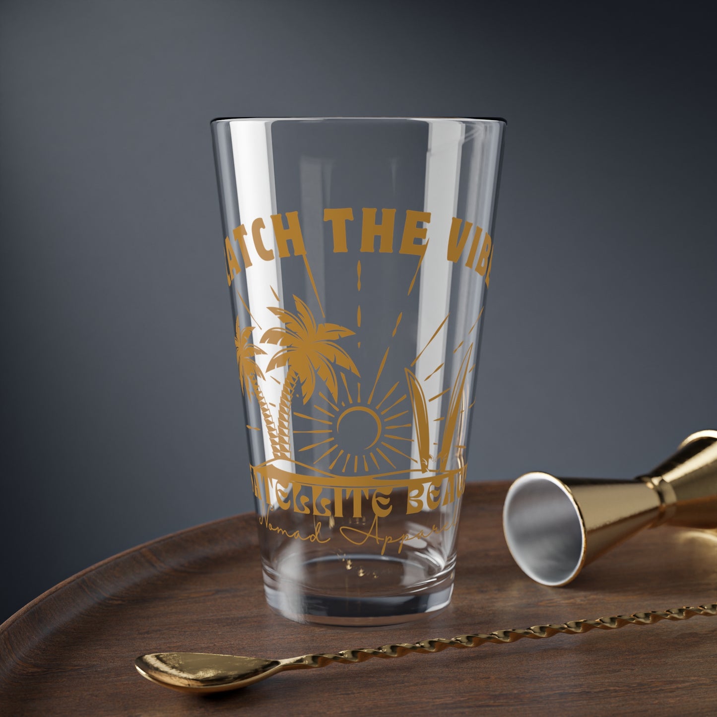 Satellite Beach Vibe Mixing Glass, 16oz