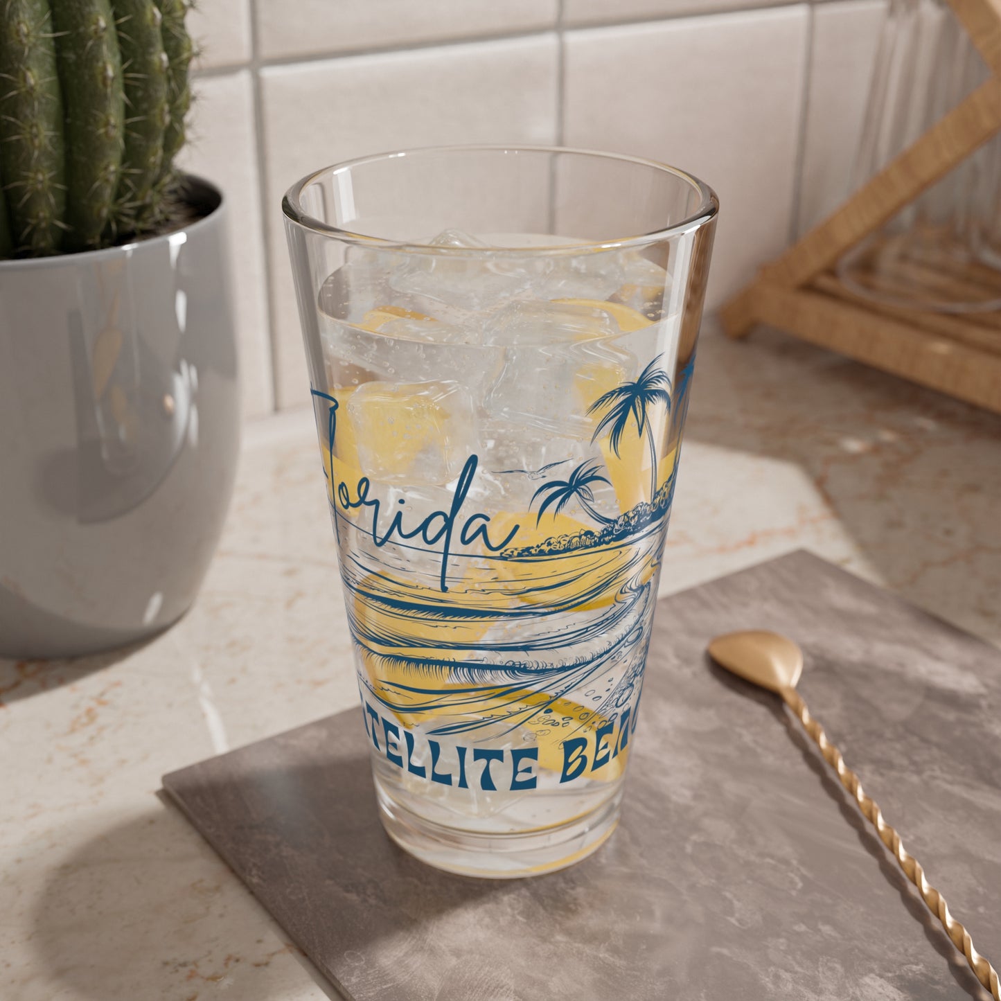 Satellite Beach Mixing Glass, 16oz