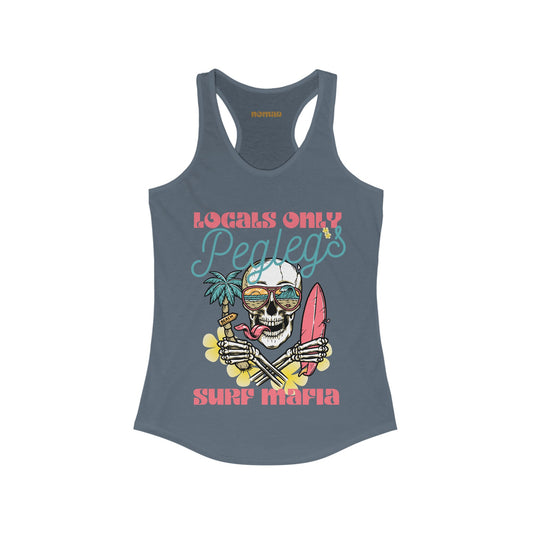 Women's Locals Only Racerback Tank