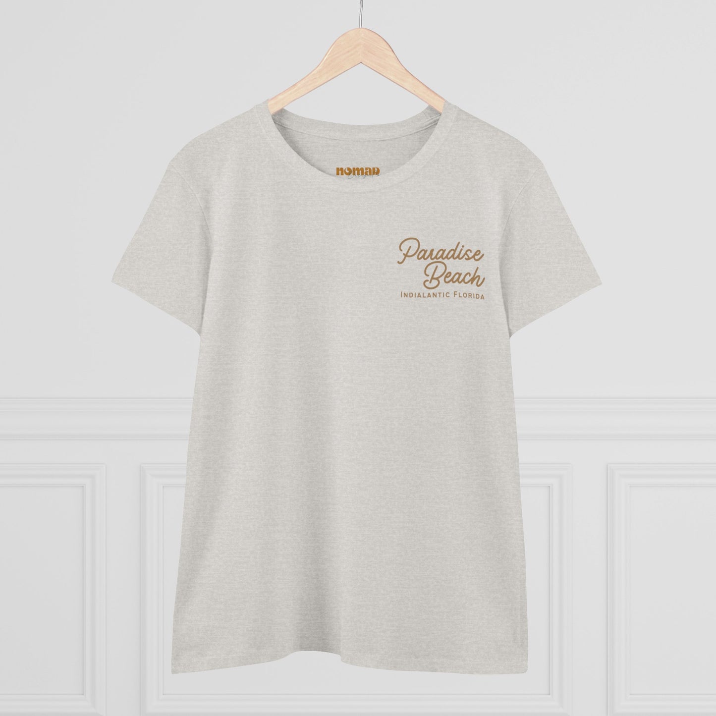 Women's Paradise Beach Midweight Cotton Tee