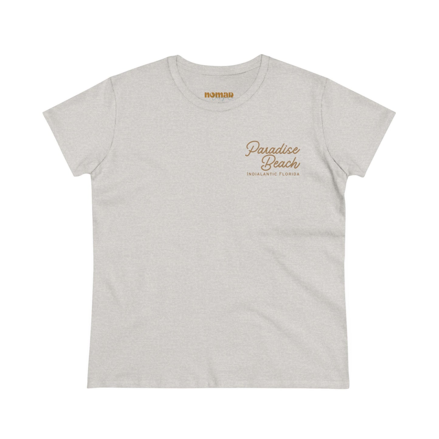 Women's Paradise Beach Midweight Cotton Tee